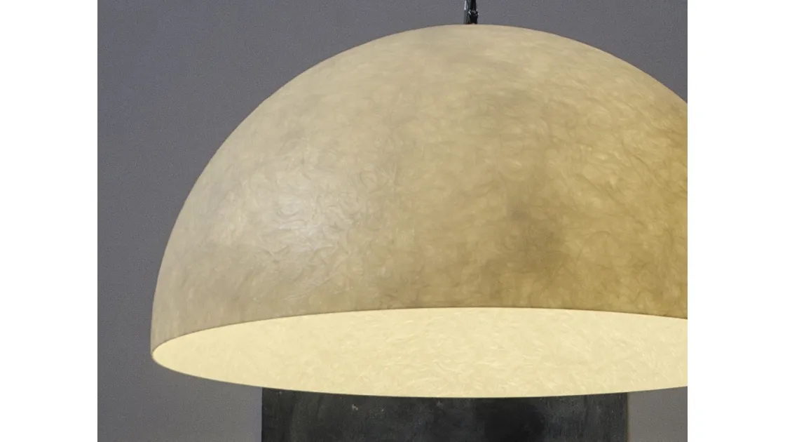 Lampada a sospensione Mezza Luna Mini Nebulite di In-Es Artdesign